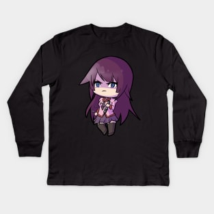 Chibi Senjougahara - Bakemonogatari Kids Long Sleeve T-Shirt